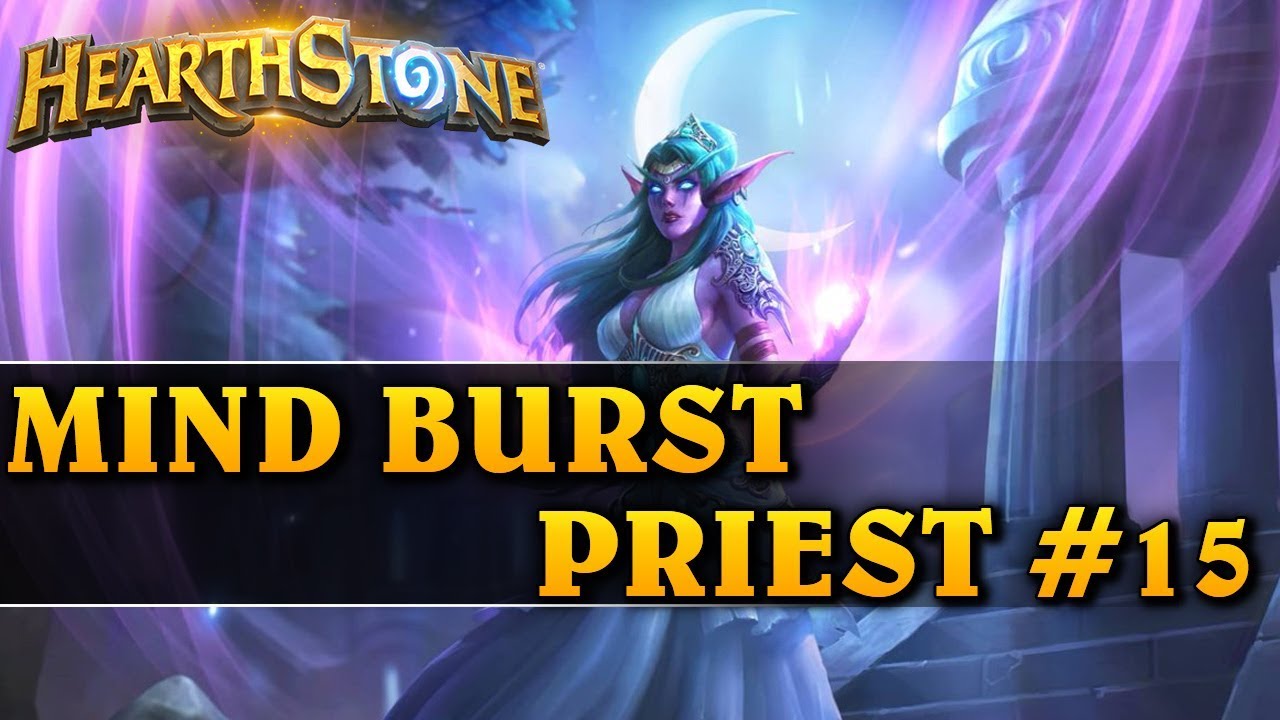 PRZEKLĘTA PIERWSZA RANGA - MIND BURST PRIEST #15 - Hearthstone Decks std