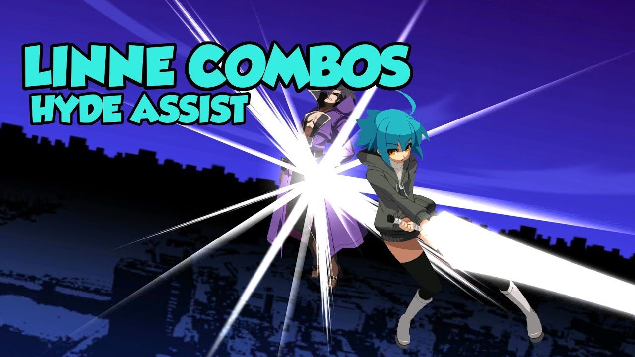 BBTAG - Linne - Combos with inputs