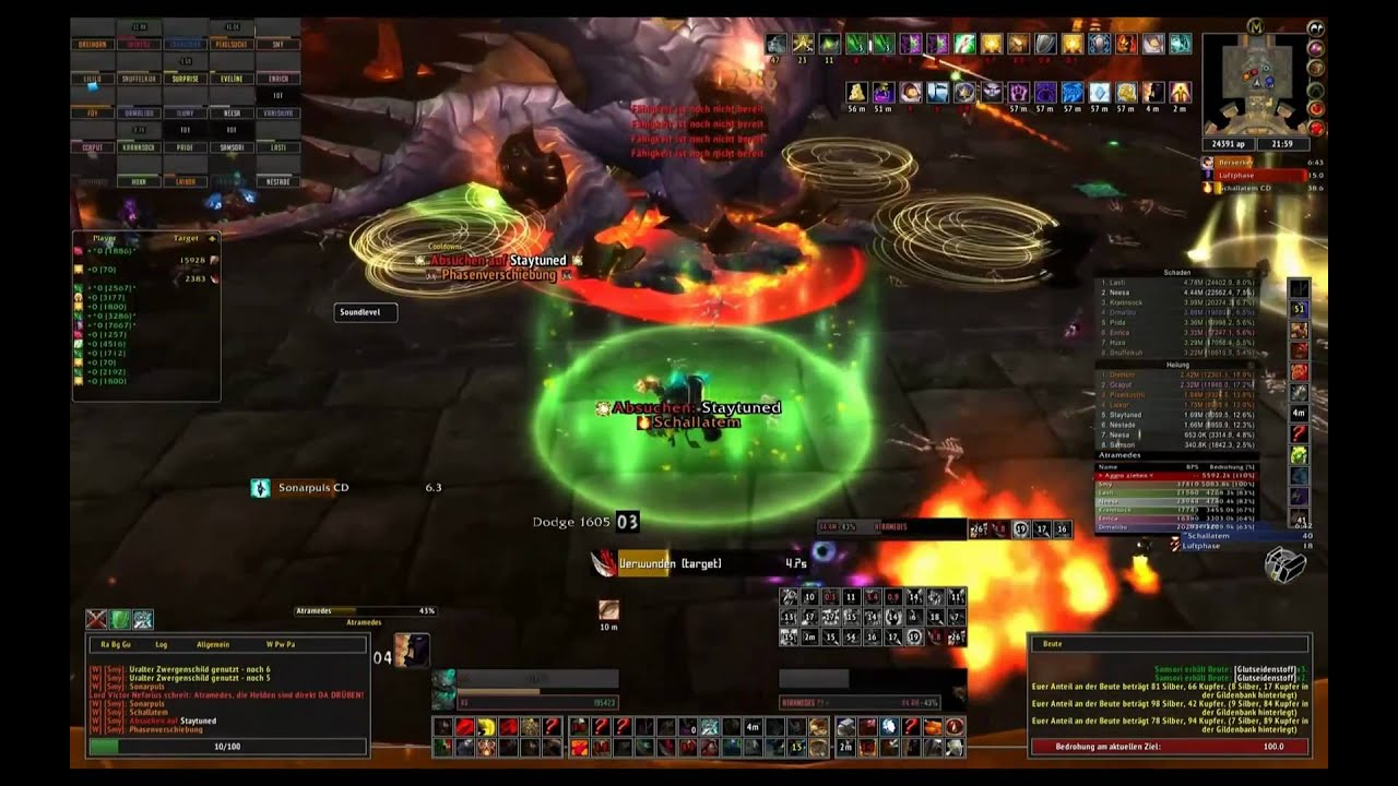 Chains of Perdition vs Atramedes (25m Heroic)