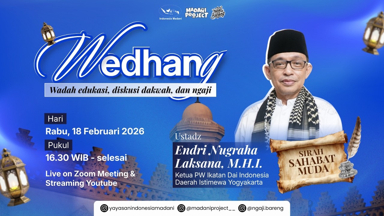 ☕ WEDHANG SPESIAL RAMADHAN: Sirah Sahabat Muda☕