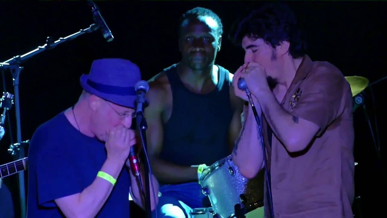 Marcos Coll, Steve Baker & The White Trash All Stars   Berlin Blues Festival  im White Trash