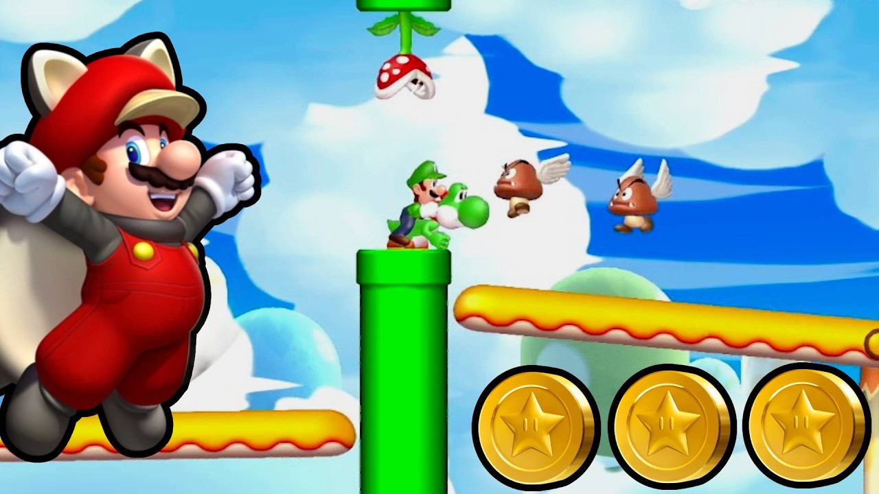 Nivel 7-2 Sube y Baja en Las Alturas - Guía Paso a Paso - New Super Mario Bros u Deluxe