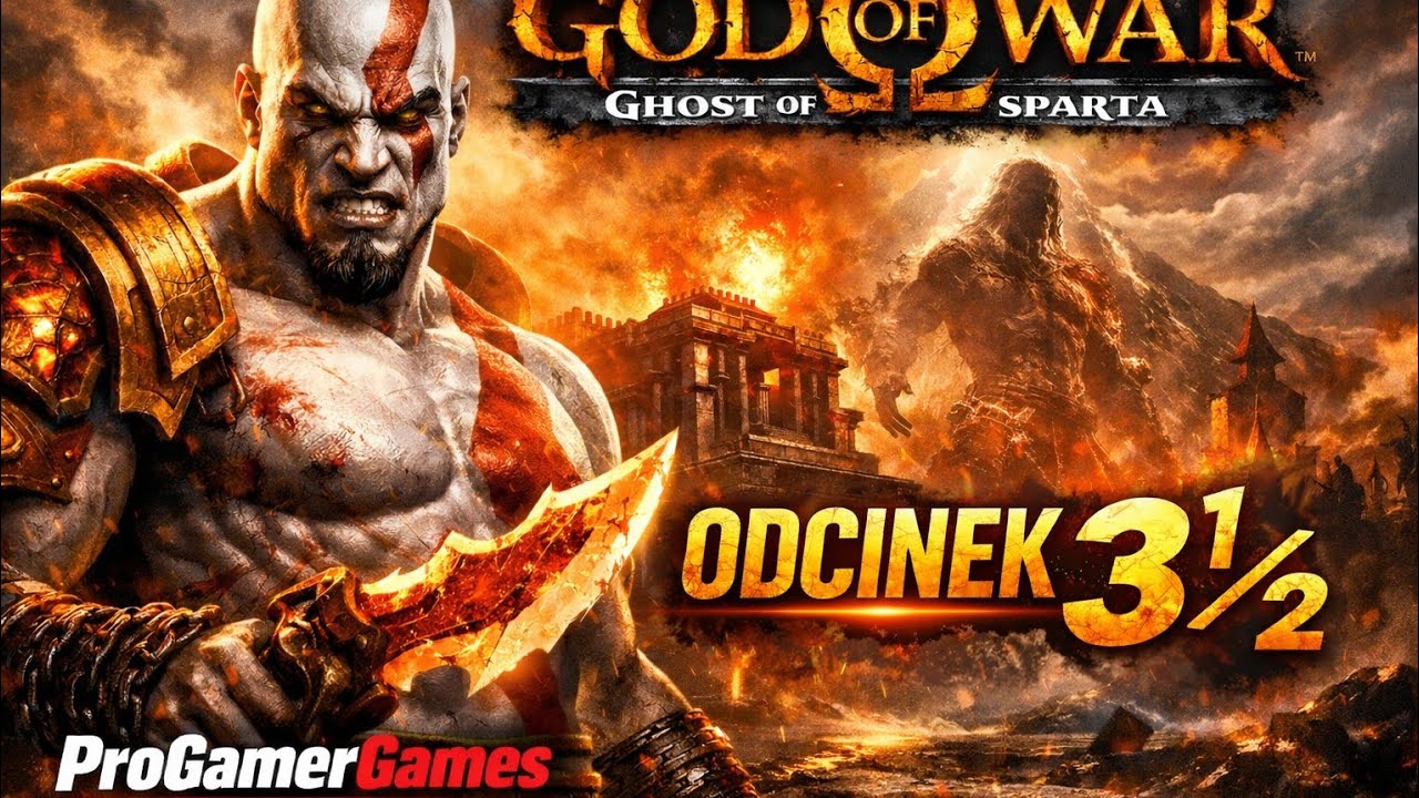 God Of War:Ghost Of Sparta Odc.3 [Gameplay iPhone 13 Emulator PPSSPP] *Kratos i jego brat Deimos*