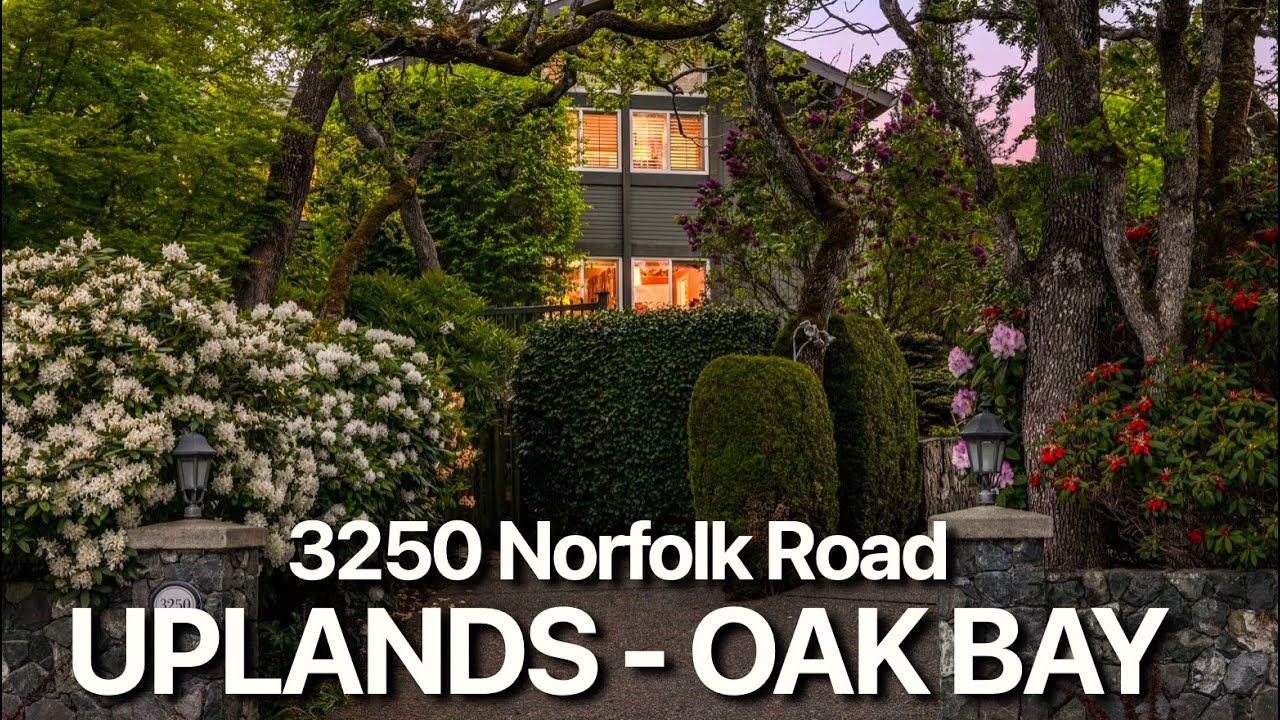 Uplands Home for Sale in Victoria BC - 3250 Norfolk Road