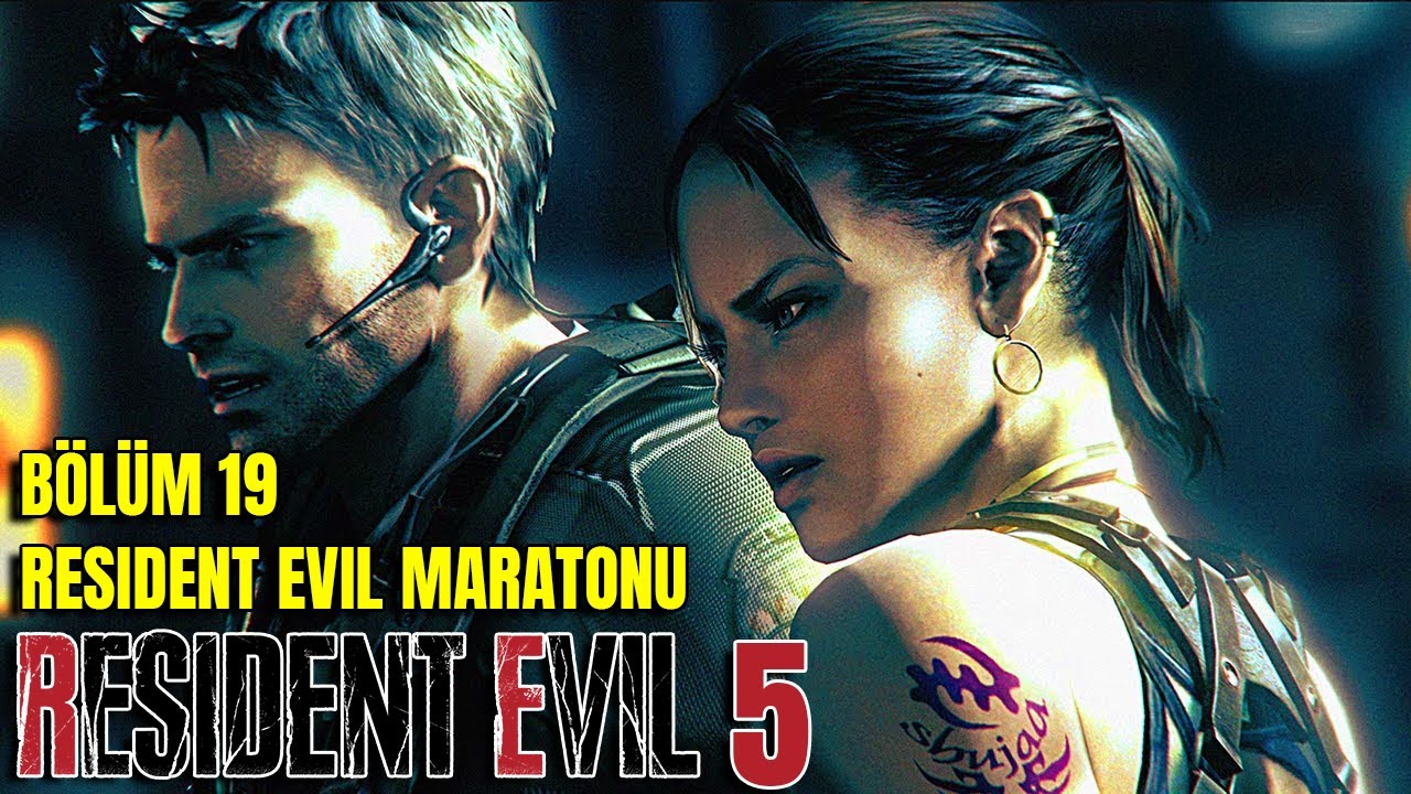 CHRIS'IN KORKU DOLU SINAVI! - RESIDENT EVIL 5 TÜRKÇE (RESIDENT EVIL MARATONU BÖLÜM 19)