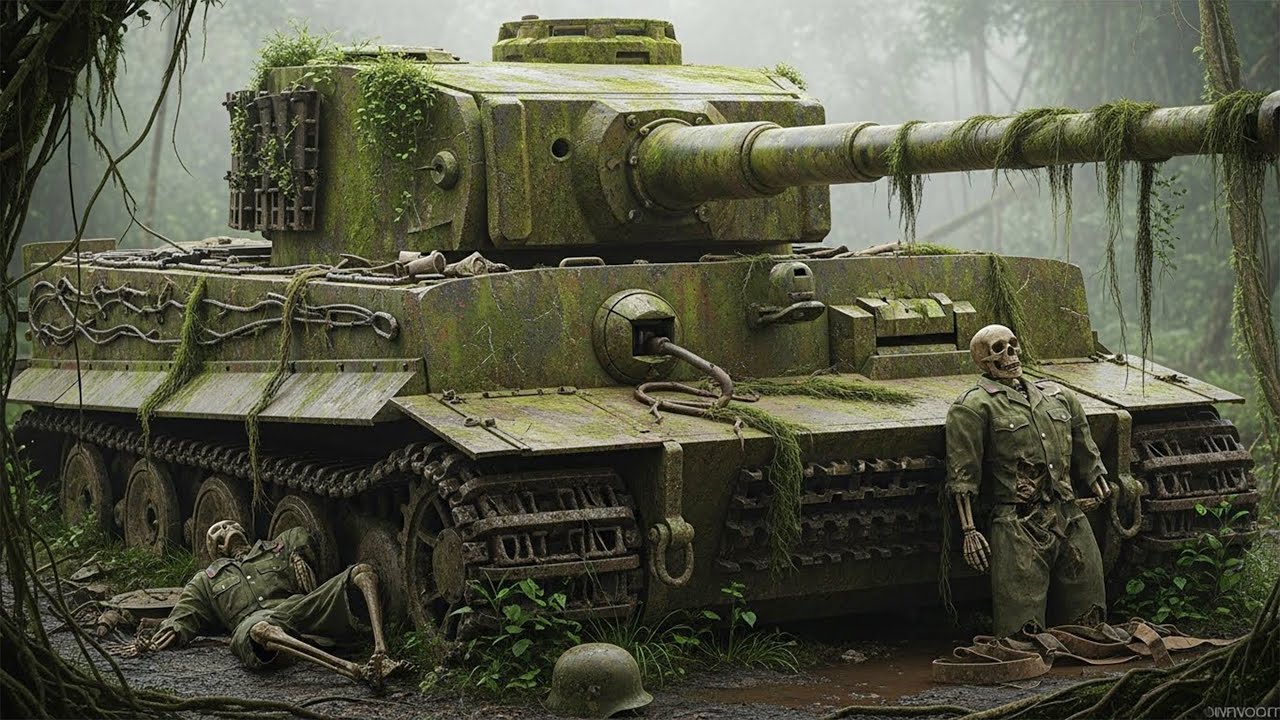 Unbelievable Restoration Of Heavy Tank Tiger I 1942 In Amazon Rainforest 82 Years Ago
