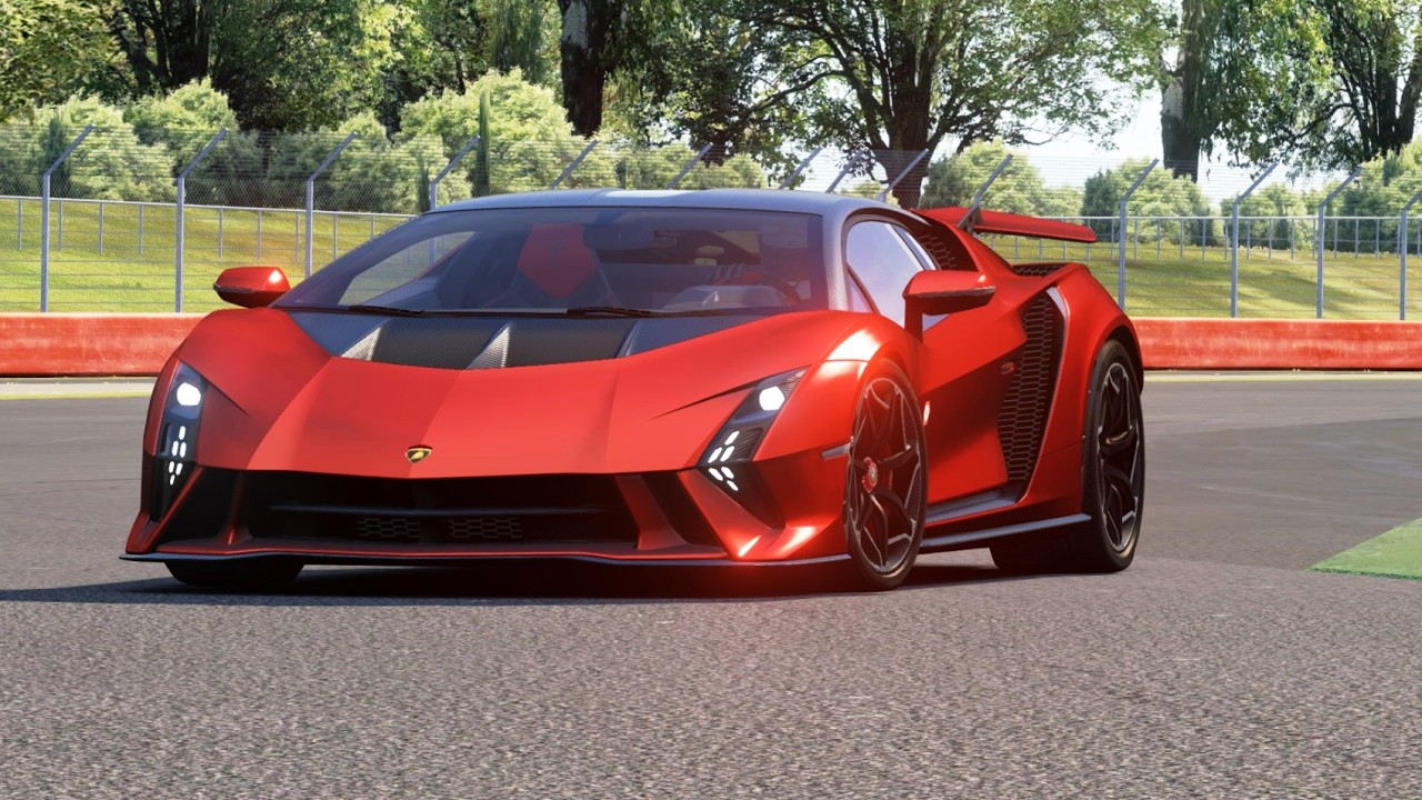 The 2025 Lamborghini Invencible at Silverstone