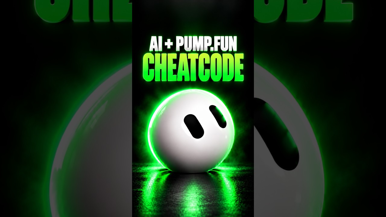 AI + Pump.fun&hellip; a memecoin cheatcode? 🤖 #memecoins #crypto #pumpfun #grokbot