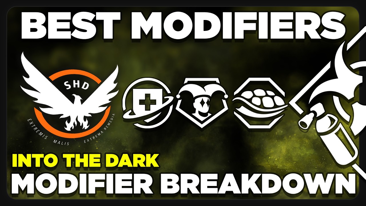 Best Modifiers ~ Modifier Breakdown | Into the Dark | The Division 2