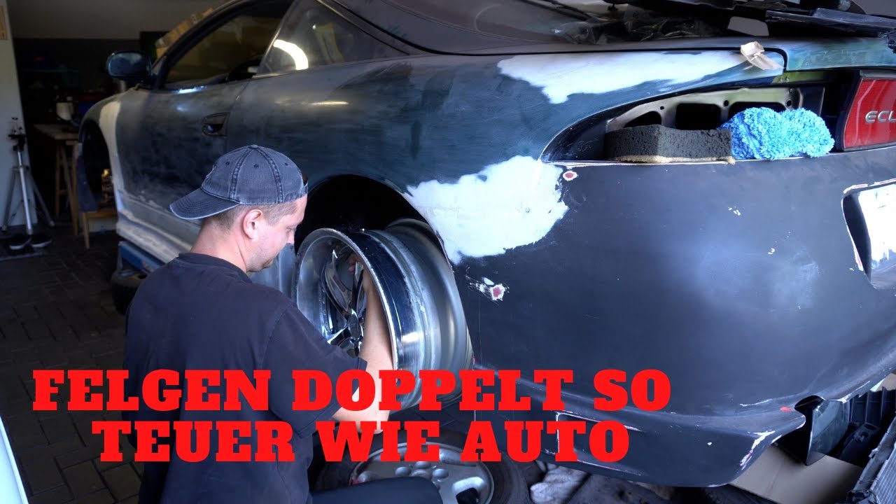 seltene FELGEN f&uuml;r 2800&euro; aus JAPAN importiert | WORK VSKF | 2 fast 2 furious ECLIPSE projekt (PART4)