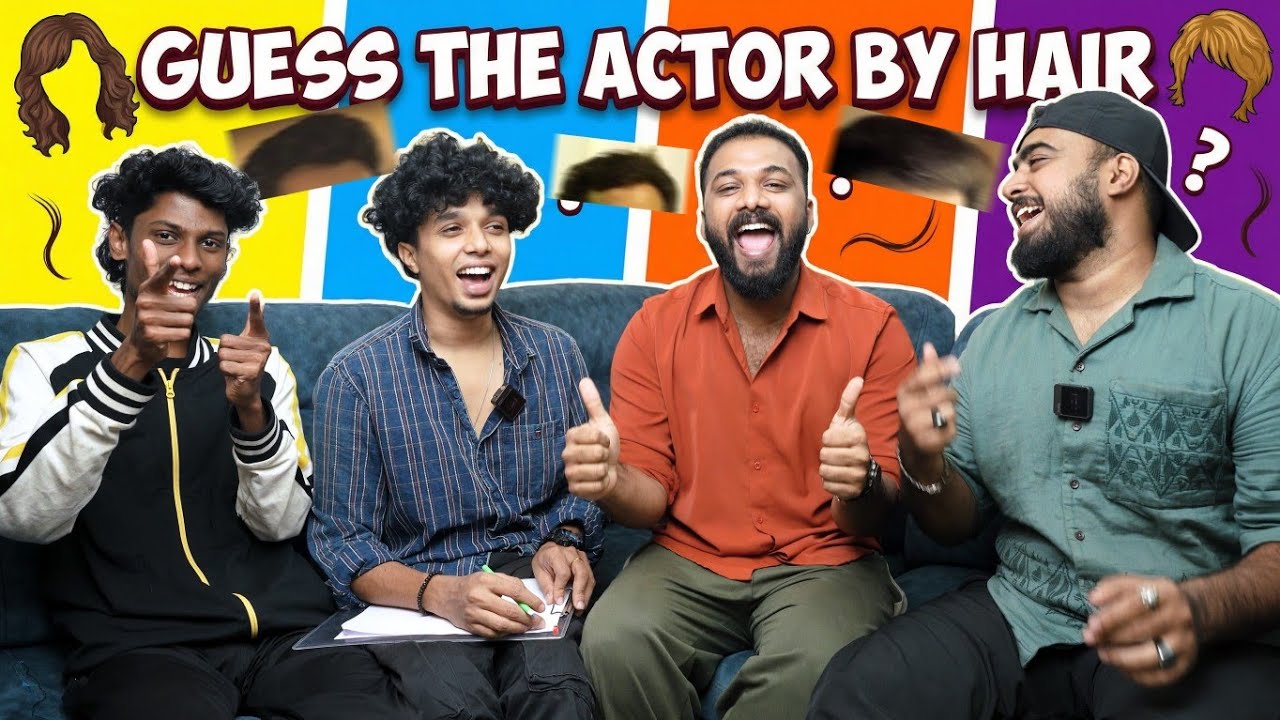 GUESS THE ACTOR BY HAIR 🤔🤣