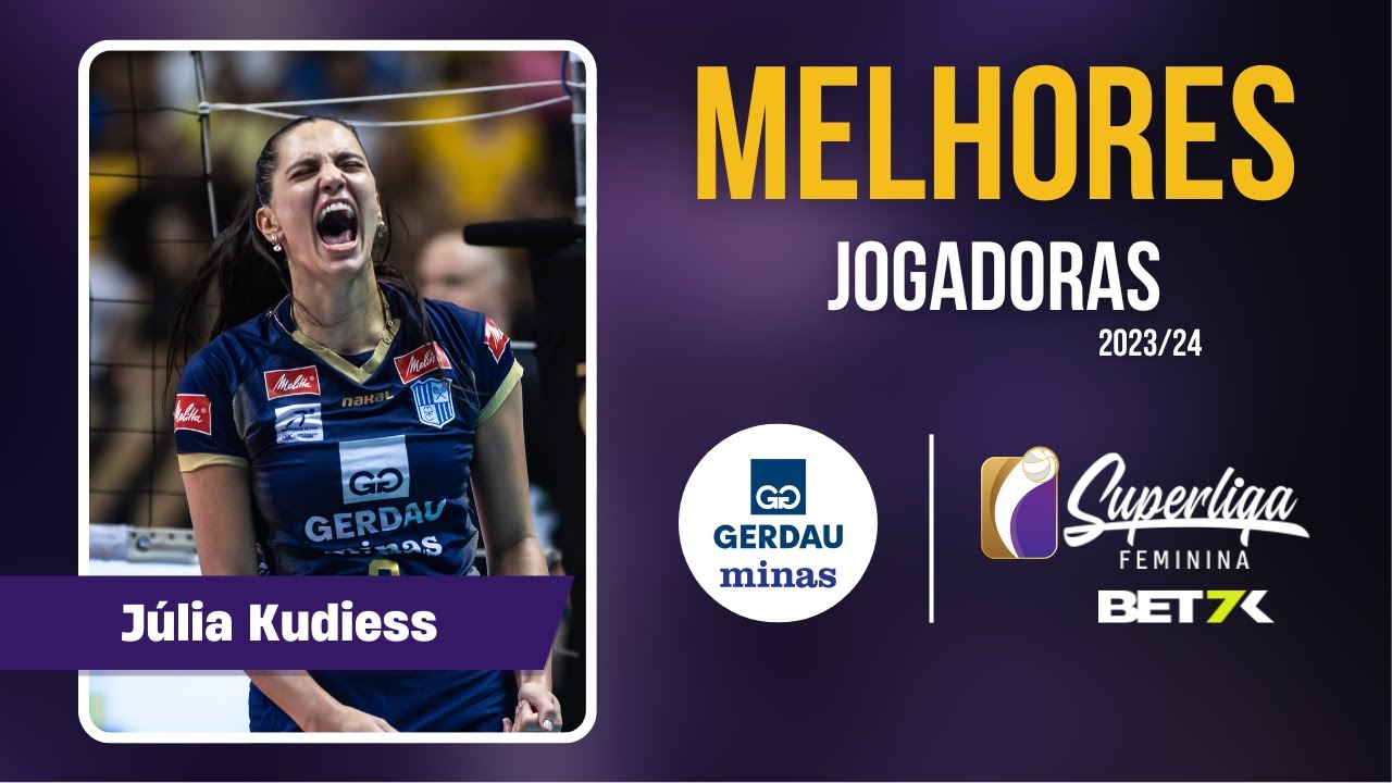 The Best of JÚLIA KUDIESS | Gerdau Minas 23/24 - Melhores Momentos