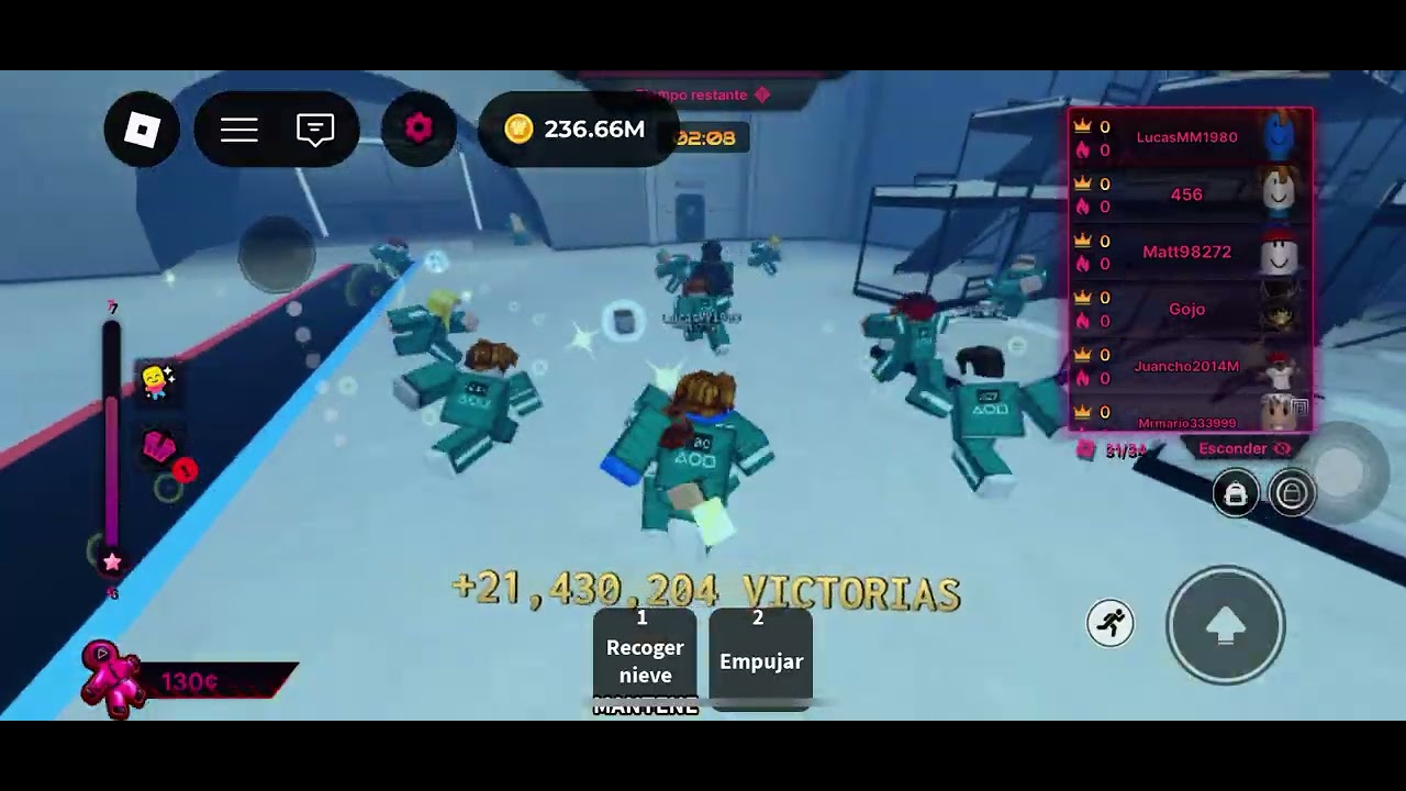 Jugué en la Actualización de El Juego del Calamar 3