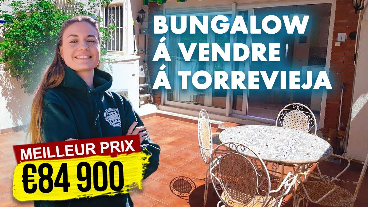 Bungalow á vendre á Torrevieja. Immobilier Alegria | € 84 900  🔥