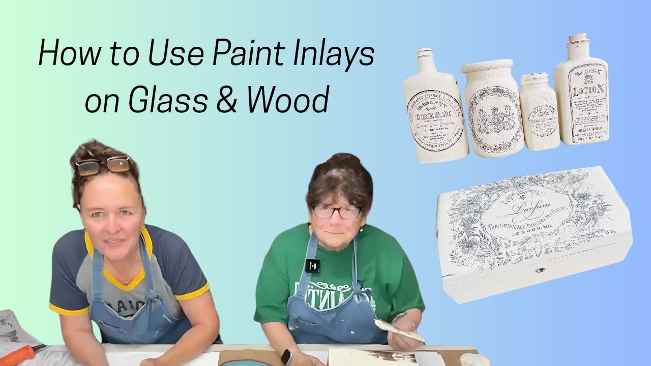 Use Paint Inlays on Glass, Wood, + More!
