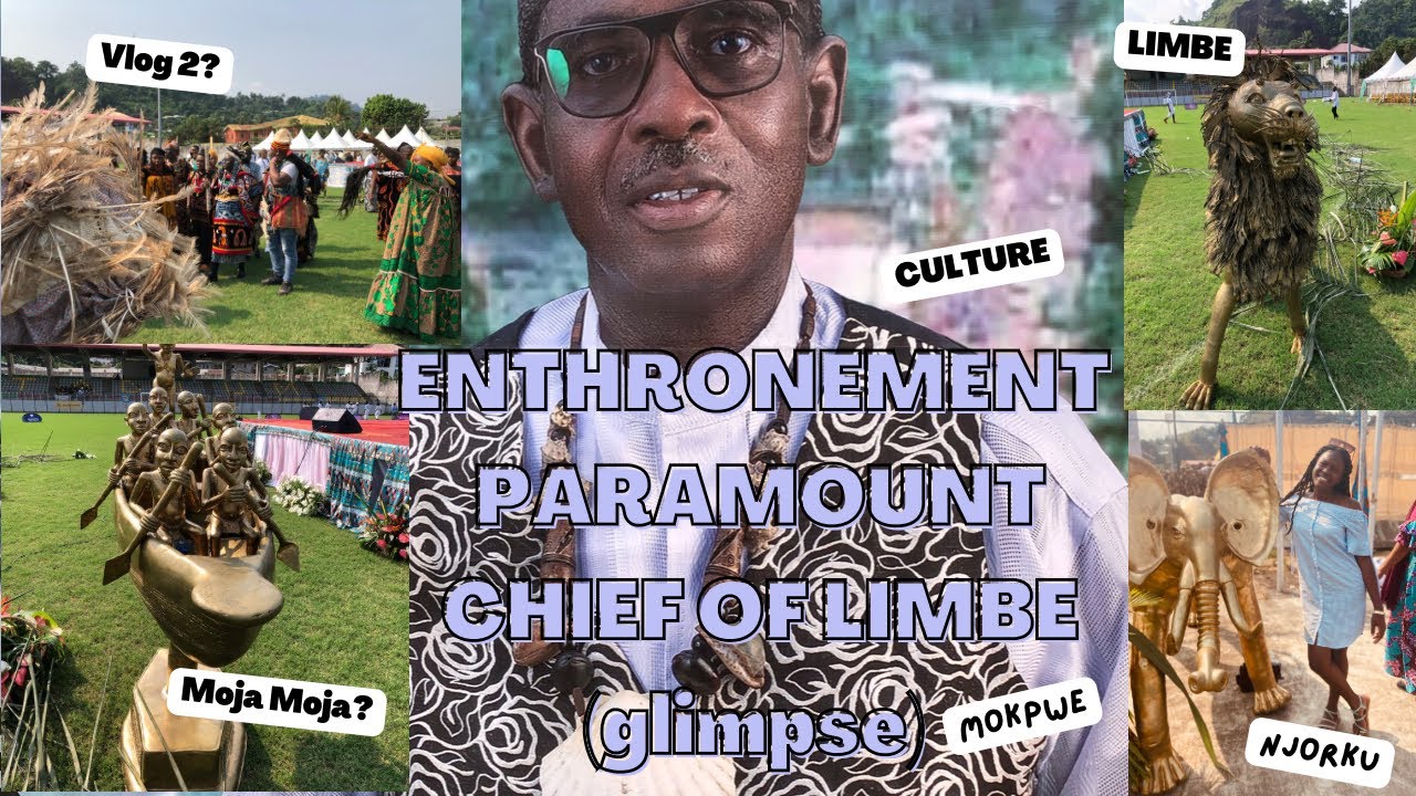 CULTURE... Coronation of HRM Chief Elufa Manga Williams paramount Chief of Limbe 🇨🇲(Bakweri)
