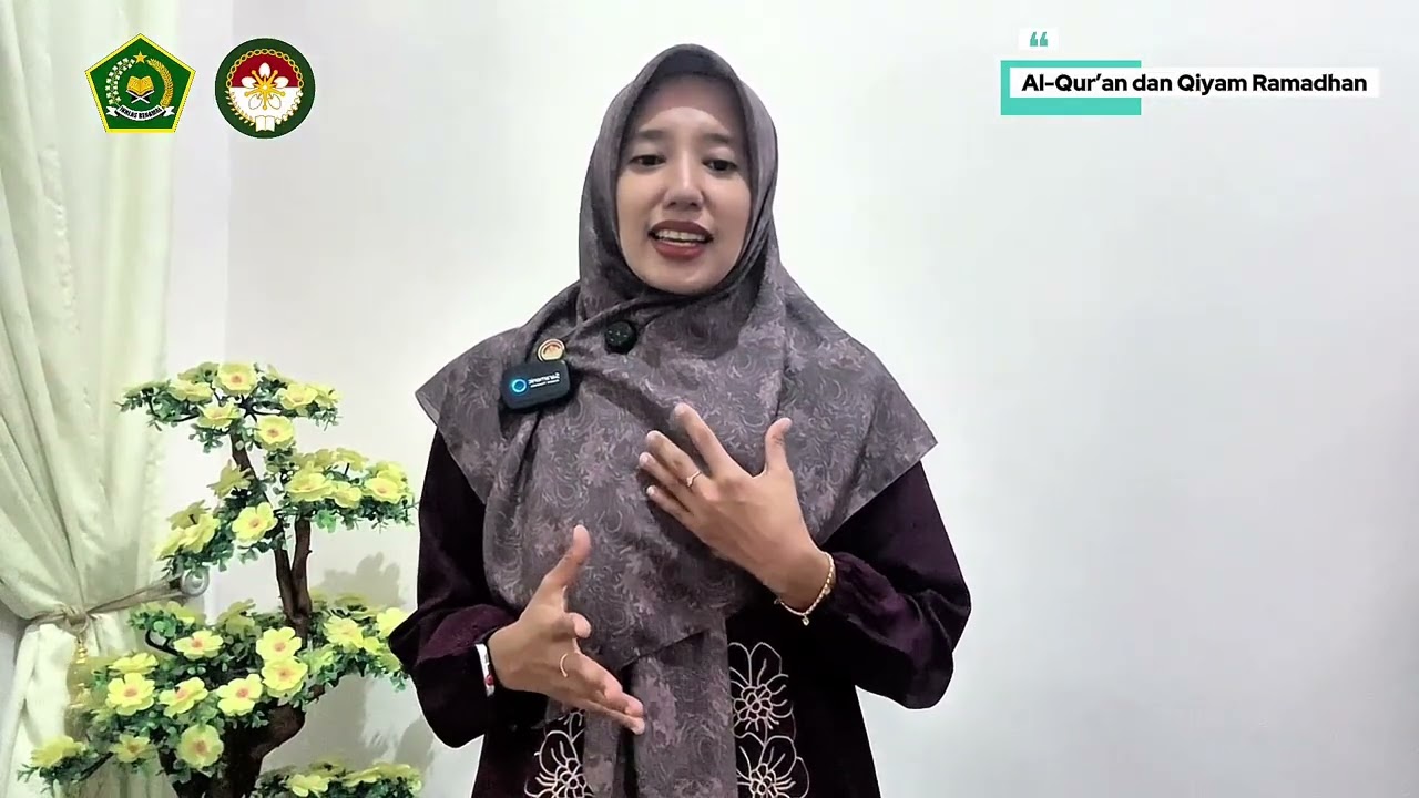 Ta’lima #17 “Al-Qur’an dan Qiyam Ranadhan”” oleh Ny. Nur Intan Permata
