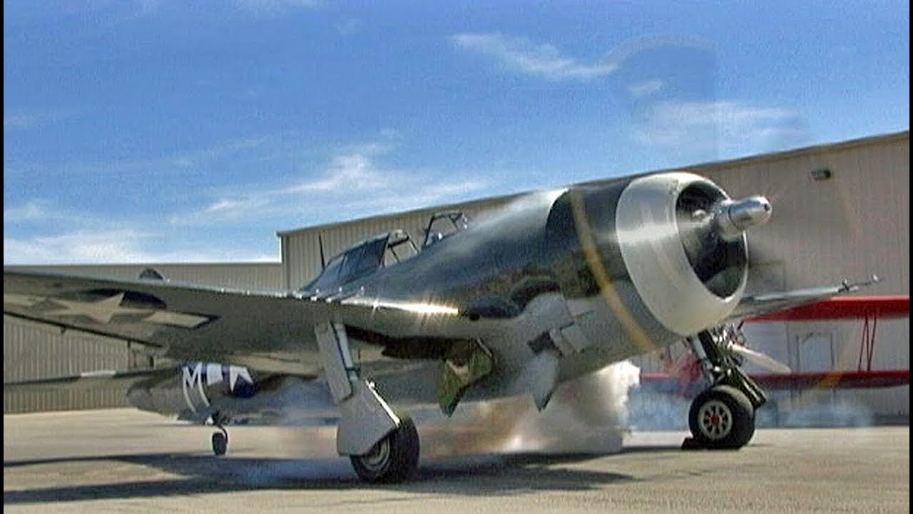 Restored WWII Republic P-47 Thunderbolt 
