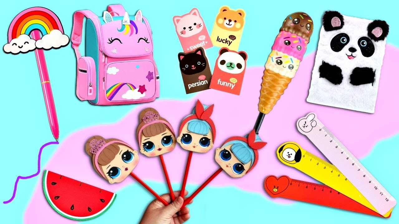 30 DIY-IDEEN F&Uuml;R SCHULMATERIAL &ndash; ZUR&Uuml;CK ZUR SCHULE