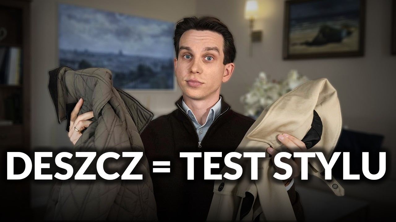 Deszcz a styl – największy test Twojej garderoby (jak go zdać z klasą)