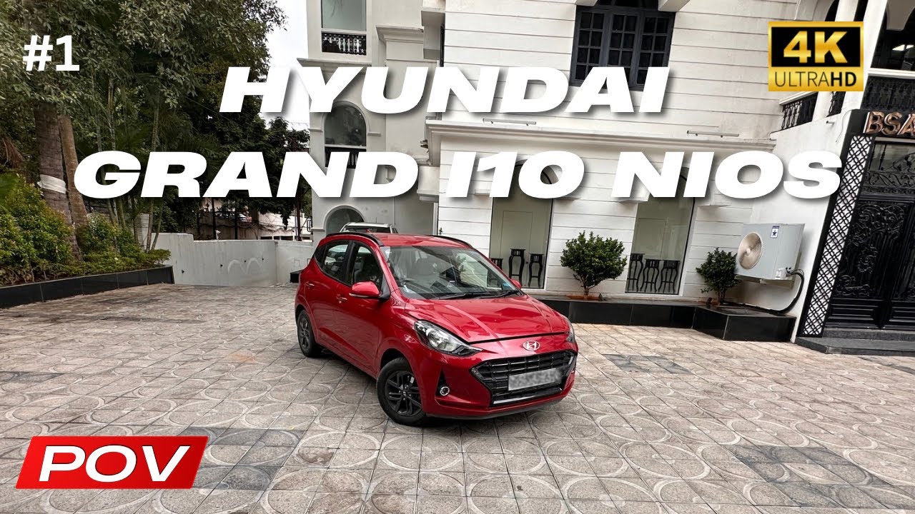 2022 Hyundai Grand i10 Nios | Sportz (1.2L Petrol MT 83PS) | POV Drive #1 | DriveSight |