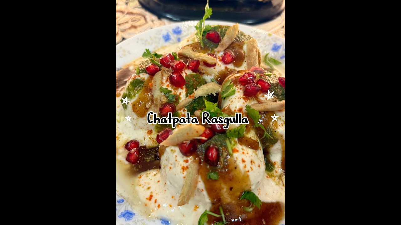 Chatpata Rasgulla 😍🤩 
