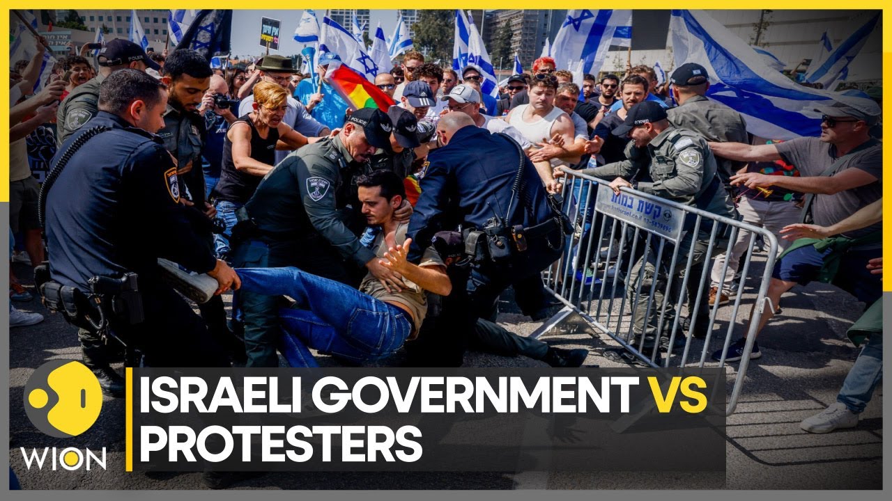 'Day of disruption' protests rock capital of Israel I Latest News I WION