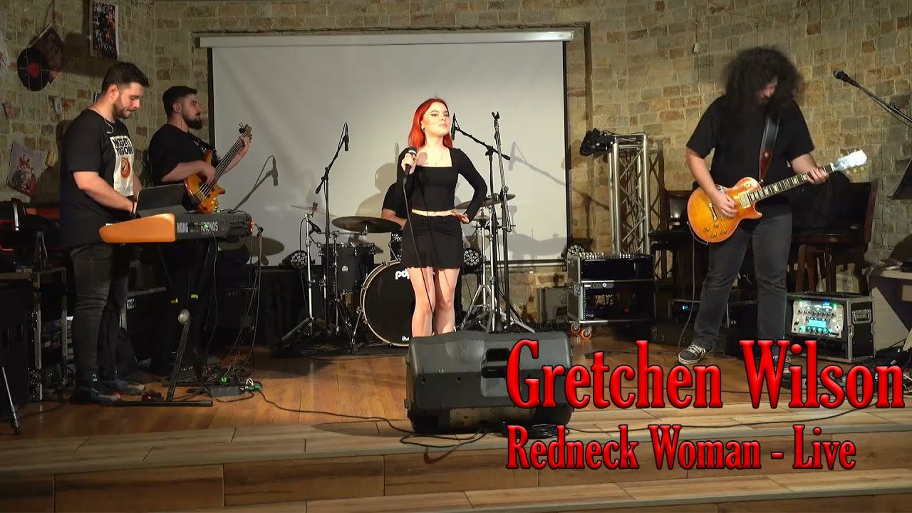 Gretchen Wilson - Redneck Woman (by @AndreeaMunteanuSinger feat. Andrei Cerbu Band) - Live
