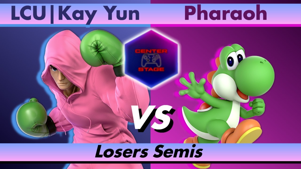Center Stage #121 - LCU Kay Yun (Little Mac) vs Pharaoh (Yoshi) - Super Smash Bros Ultimate SSBU