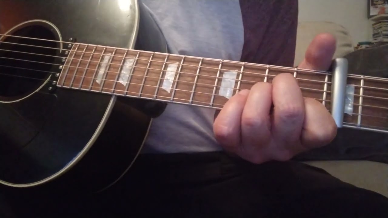 Running Up That Hill (Kate Bush) - Acoustic Guitar Tutorial by Pete Bell