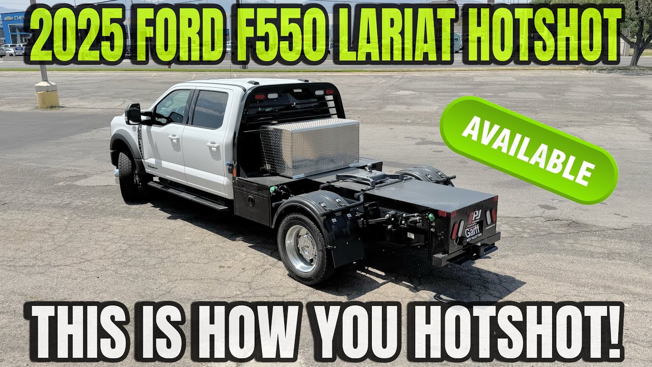 2025 Ford F550 Lariat CM Hotshot 60