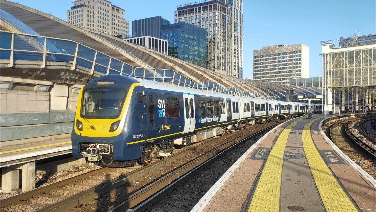 First EVER Class 701 in Passenger Service!!