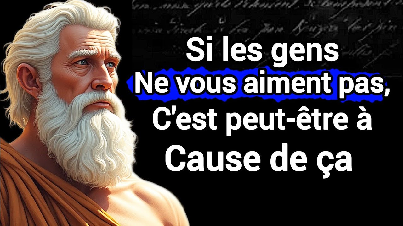 7 Signes Qu'une Personne ne Vous Aime pas et le Cache | Philosophie Stoïcienne