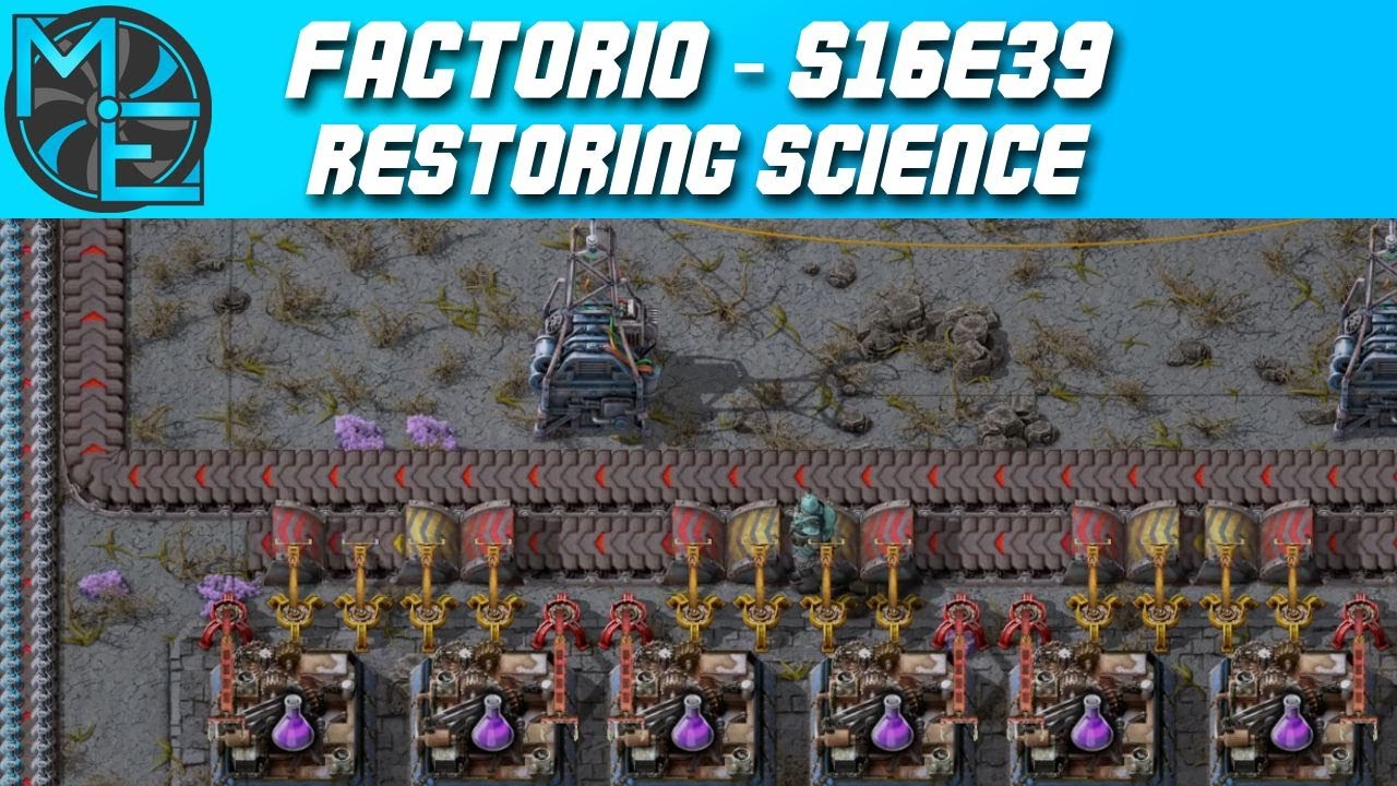 Factorio - S16E39 - Restoring Science