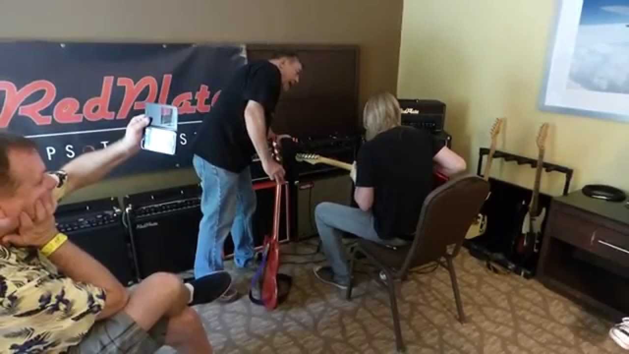 Matt Schofield does magic with the RedPlate Magica Amp.