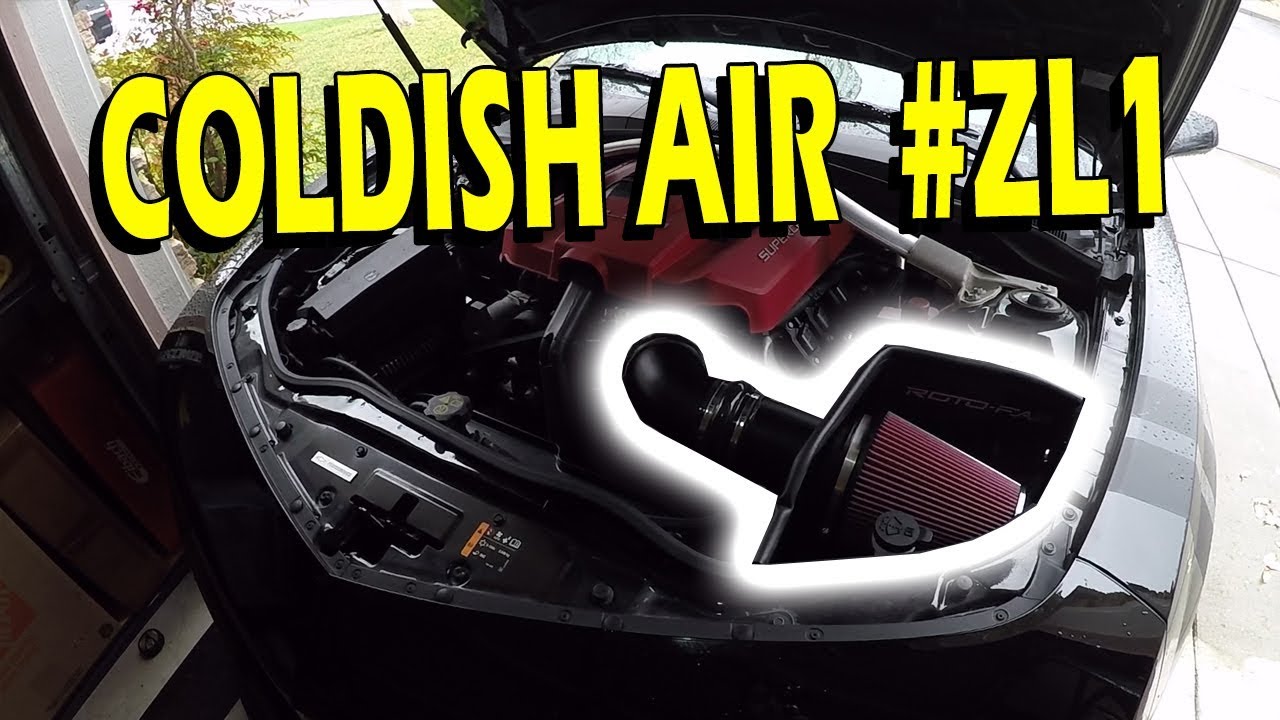 Roto-Fab ZL1 Cold Air Intake Install - 2012-2015 Camaro ZL1