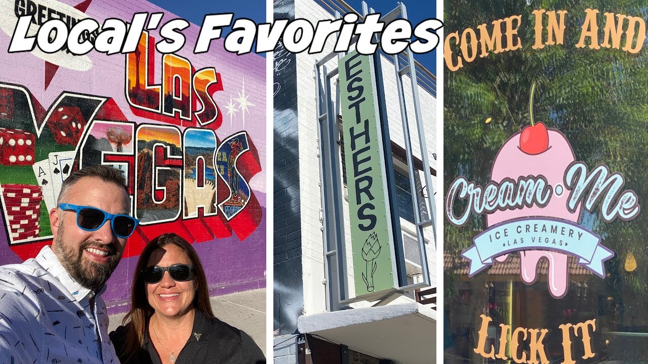 Local's Favorite Lunch in Las Vegas | Esthers Kitchen | Cream Me Ice Creamery