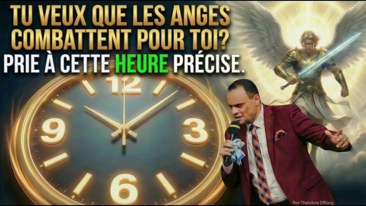 TU VEUX QUE LES ANGES COMBATTENT POUR TOI? PRIE À CETTE HEURE EXACTE -COMBAT SPIRITUEL-Rev. Effiong