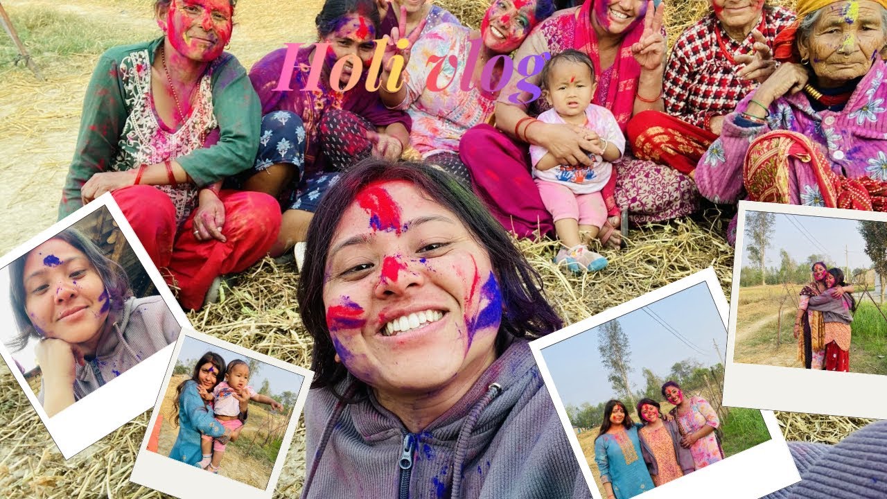 HOLI VLOG