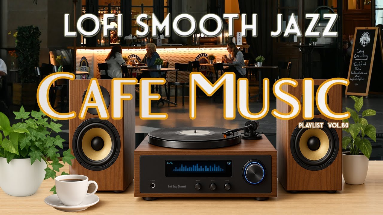 【lofi smooth jazz】　リラックスの癒しカフェジャズ