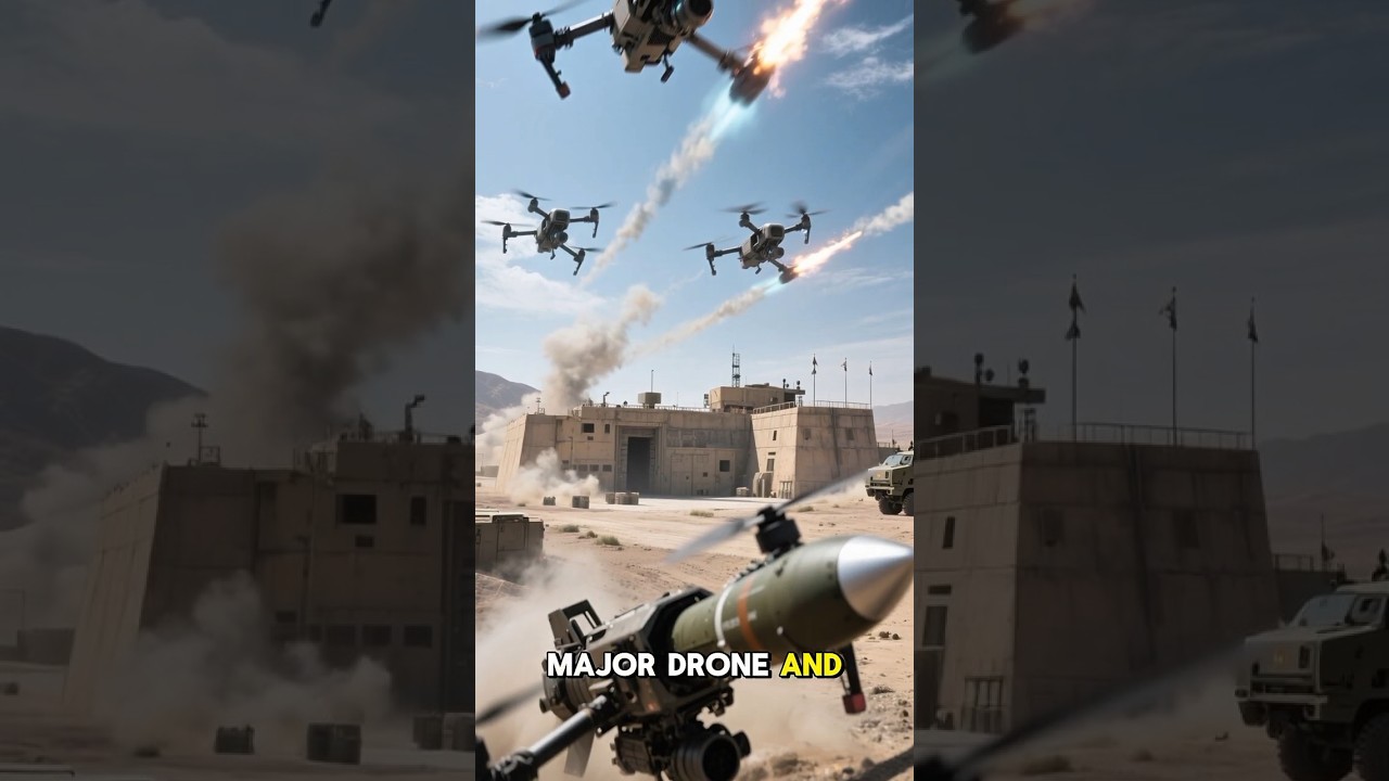 Iran Launches Massive Drone & Missile Attack on Israel 🚀🇮🇷🇮🇱 Middle East War Escalates |