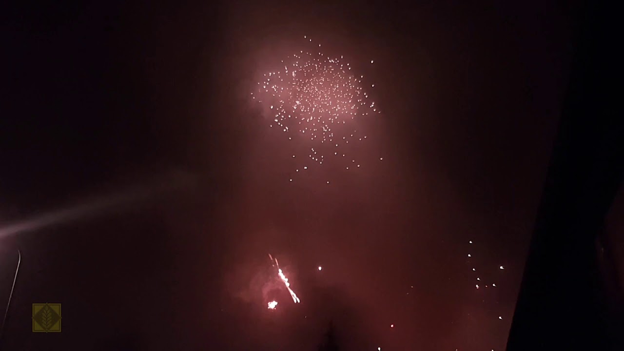 Vuurwerk in Raalte / Nieuwjaarsnacht / 1-1-2020