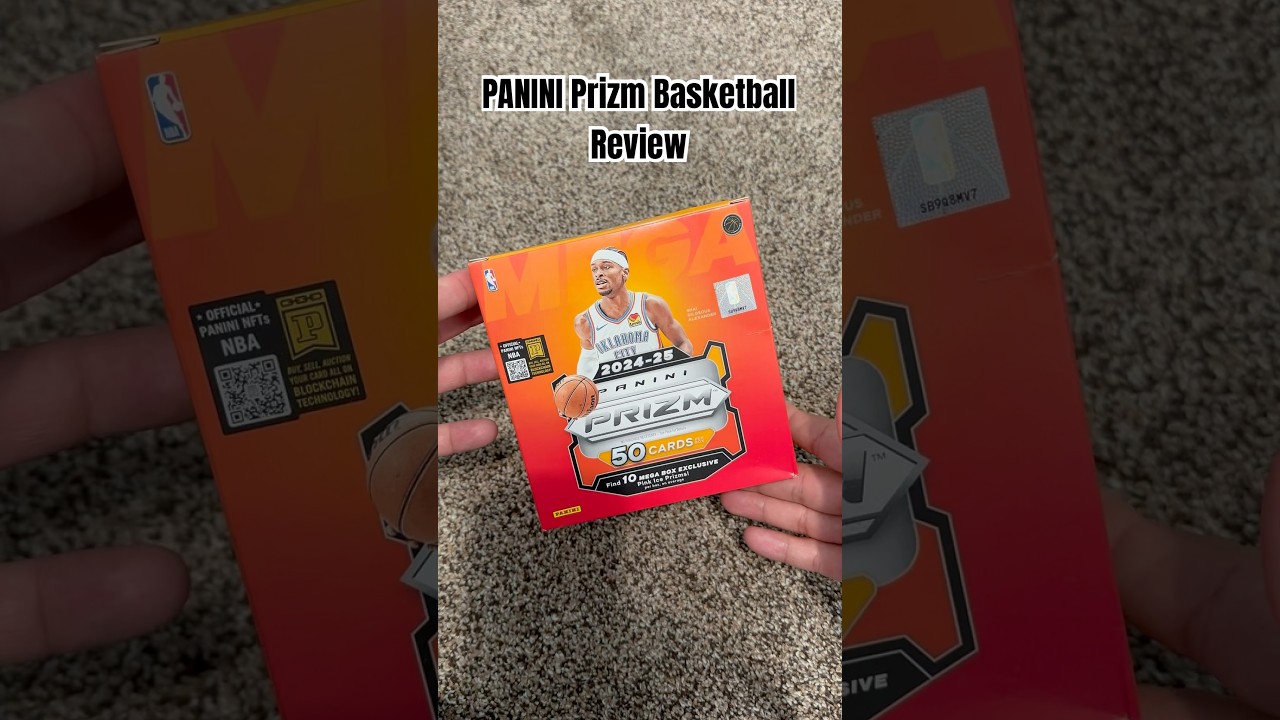 Panini Prizm Basketball Mega Box Review #prizmbasketball #sportscards #nba #panini