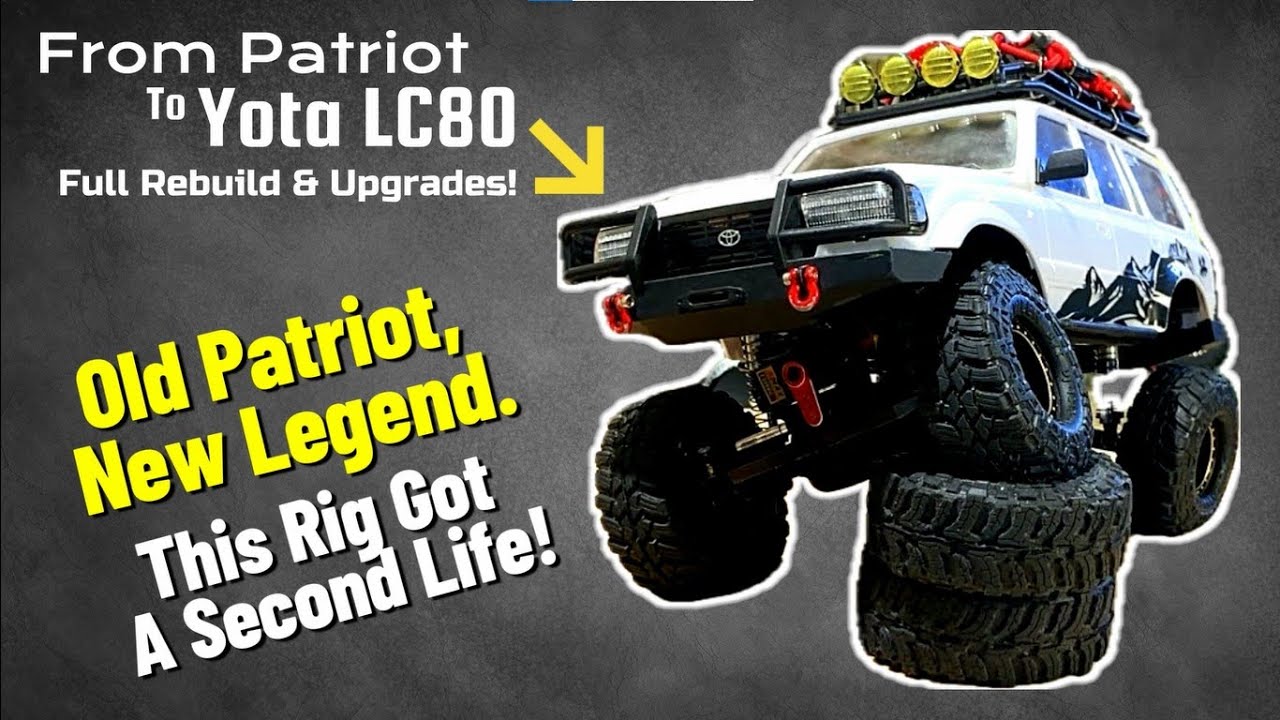 From Easy-RC Patriot to Toyota LC80  – Full Rebuild & Upgrades!