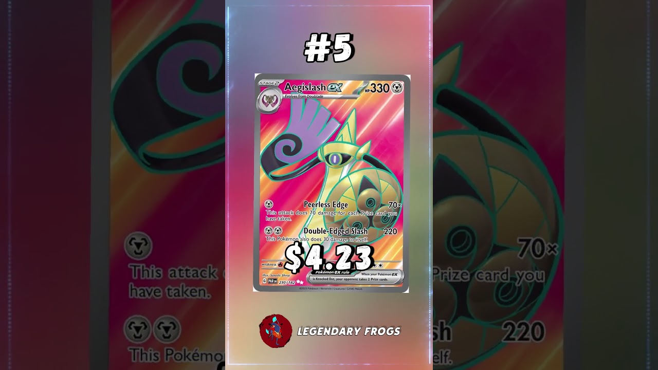 Top 5 Aegislash Pokemon Cards #Aegislash