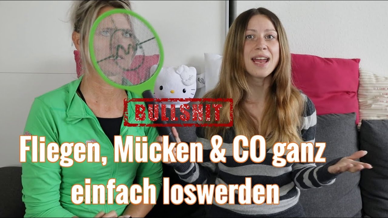Fliegen, M&uuml;cken & Co loswerden- Die perfekte Fliegenklatsche/ Jana & Mandy on tour