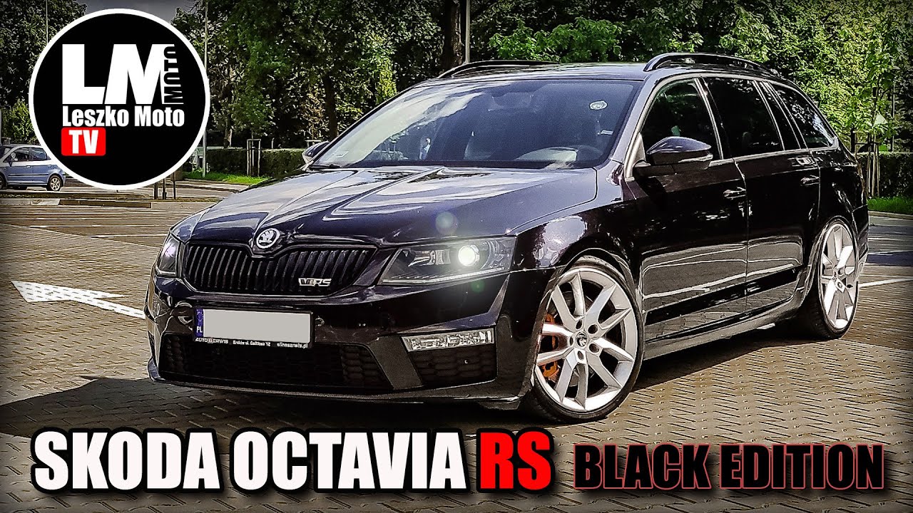 SKODA OCTAVIA RS 2.0 TDI 184KM MANUAL BLACK EDITION