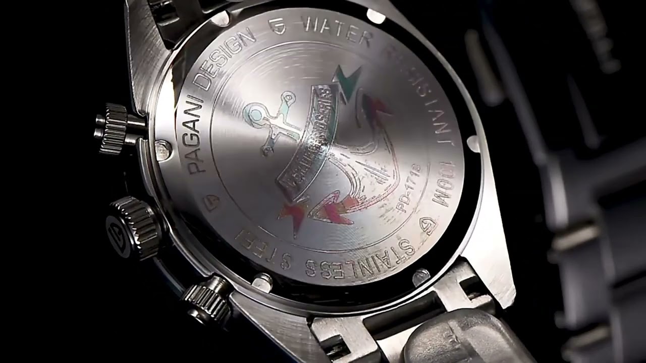 ⌚ PAGANI DESIGN 2023 BB Panda Chronograph | Luxury Quartz Watch for Men 🕰️