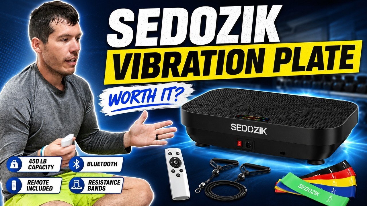 Talk about a solid workout! Functional Vibration plate with all the features! | Vibration Plate Exer