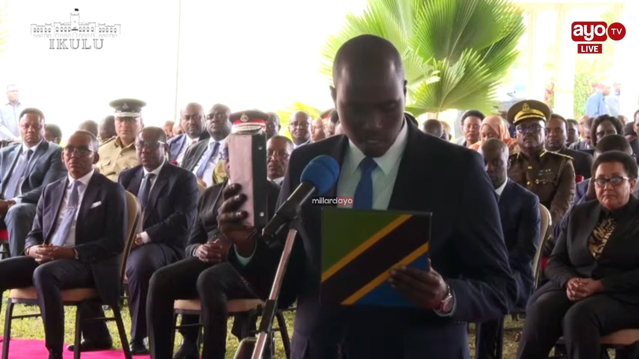 RAIS SAMIA ALIVYOMUAPISHA DOTO BITEKO KUWA NAIBU WAZIRI MKUU NA WAZIRI WA NISHATI